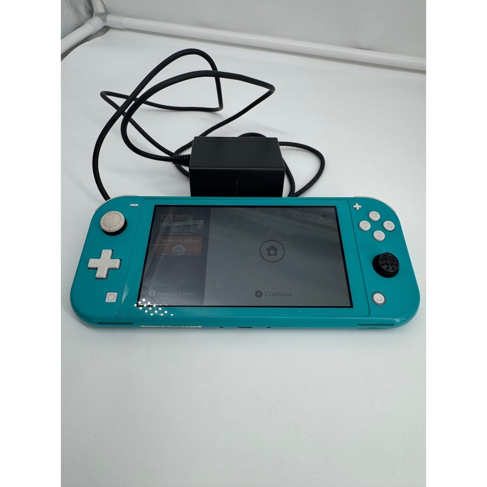Nintendo Switch Lite (Turquoise) with Original Charger - Tested & Working